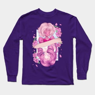 Pink and Rose Long Sleeve T-Shirt